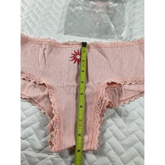 Victorias Secret Womens 2-Pack Cheeky Panties With Embroidered Logo size M New - Picture 8 of 10